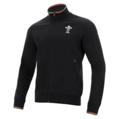 Image of Macron Unisex Wru Merch Ca Lf Full Zip Cot Sweatshirt Blk/Red/Grn Sr T Shirt, Black, S