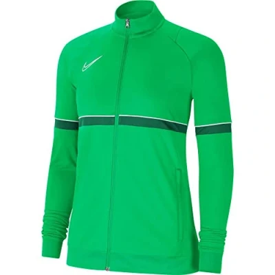 Image of Nike Academy 21 Women&#039;s Track Jacket, womens, CV2677 362, Lt Green Spark/White/Pine Green/White, XXS