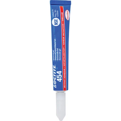 Image of LOCTITE 454, Universal Super Glue Gel, High Strength Adhesive for Demanding Bonding, Non Drip Cyanoacrylate Use with Metal, Plastic, Wood and More, 20g