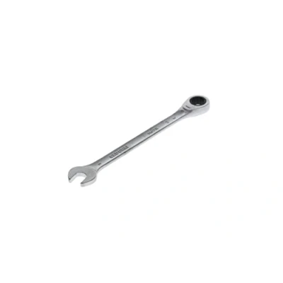 Image of GEDORE Open ended spanner with ring ratchet, AF 9 mm, Flat, Bi hex, UD profile, Spanner, 7 R