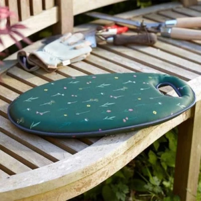 Image of Garden Mile Kneeler Memory Foam Padded Gardening Knee Pad Lightweight with Handles Multi Use Portable Mat Heavy Duty Indoor Outdoor Durable Tool Picnic Cushion (Floral Bloom)