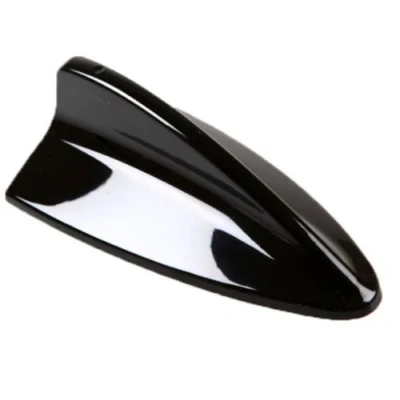Image of Car Black Shark Fin Antenna Roof Dummy Aerials Adhesive Decoration Styling AC44 B