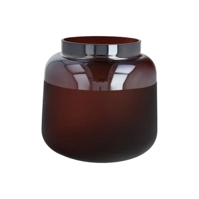 Image of Goebel Vase, red, 20x20x19,5 cm