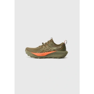 Image of Asics GEL Trabuco 13 Trail running shoes, Men&#039;s, Size: 8.5, Brown stone/wheat yellow shoes