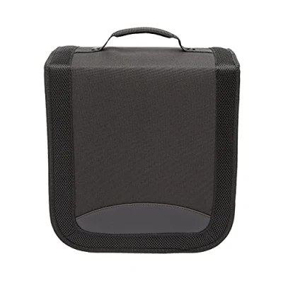 Image of Amazon Basics CD/DVD Binder 400 Disc Capacity Nylon Black