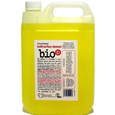 Image of Bio D Concentrated Multi Surface Cleaner 5 Litre