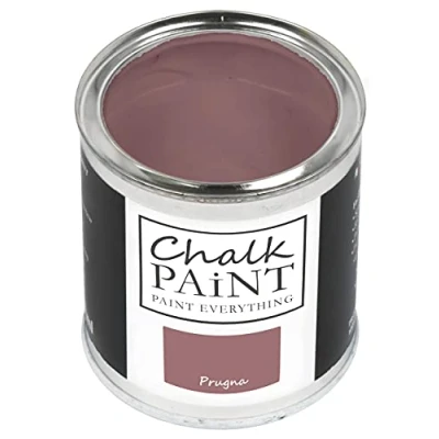 Image of Chalk Paint Everything® Prugna (Plum) 750 ml Water Based for Shabby Chic Furniture, Décor, and Upcycling Projects Non Toxic, Easy to Apply