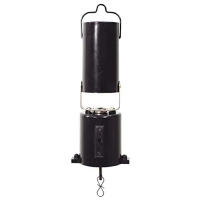 Image of Netagon Battery Powered Hanging Moving Revolving Turning Motor for Mirror balls, Wind Chimes and Spinner (Black)