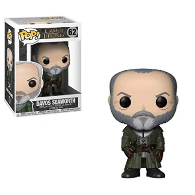 Image of Funko 29164 Game of Thrones Ser Davos Seaworth Pop Vinyl Figure, Multi Colour