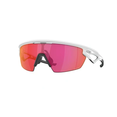 Image of Oakley Unisex OO9403 SPHAERA 940311 Sunglasses O_matter White Violet Mask Normal PRIZM