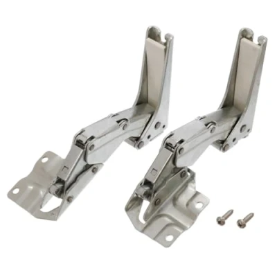 Image of Paxanpax PRF228 Lower &amp; Upper Door Hinge Set Fits BSH Bosch, Neff, Siemens Fridges