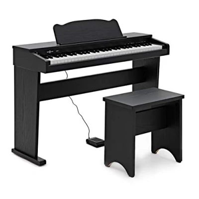 Image of JDP 1 Junior Digital Piano by Gear4music, Matte Black