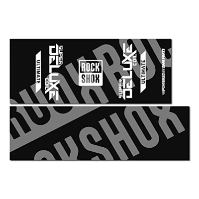 Image of Rock Shox Super Deluxe Coil Ultimate 2021 Shock Absorber Bike Compatible Stickers