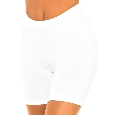 Image of Intimidea Womens Seamless short hip and buttock girdle 410135 woman White Polyamide Size Small/Medium