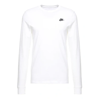 Image of Nike Sportswear CLUB TEE Long sleeved top, Men&#039;s, Size: Small, White/black