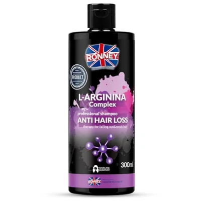 Image of RONNEY Hair Growth Shampoo w/L Arginine Complex Professional Loss Treatment for Women &amp; Men Natural Thickening Fine Brittle Thinning Stimulate Nourishe Scalp 300 ml