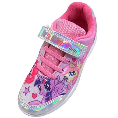 Image of My Little Pony Girls Trainers Elasticated Laces (6 Child UK)