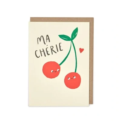 Image of Kindred Ma Chérie Valentines Card