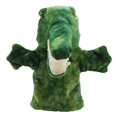 Image of The Puppet Company Crocodile Eco Animal Buddies, Green