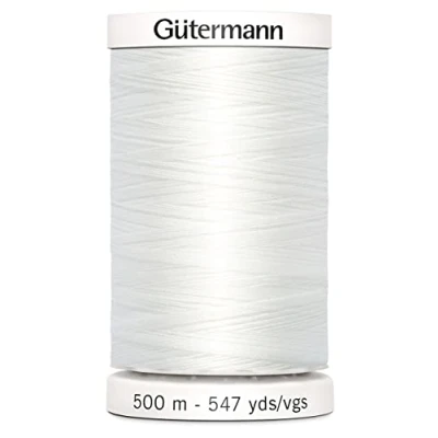 Image of Gutermann 547 yd Sew All Thread, Nu White, By The Yard