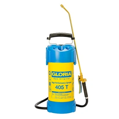 Image of Gloria &quot;405 T&quot; High Performance Sprayer, Yellow/Blue, 23x22x57.5 cm