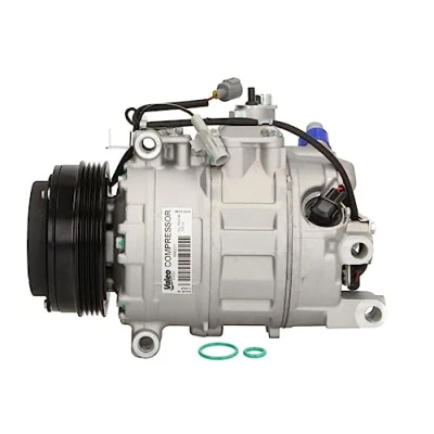 Image of 64509154072, 64529195978, 64529399061, 9154072, 9195978 AC compressor VALEO 690211 7SE 12V PAG 46 R134a with oil BMW: X5, 7, 5 Touring