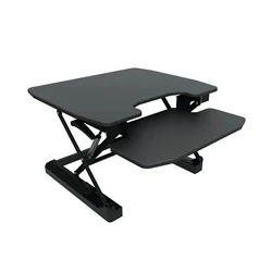 Image of Contour Ergonomics Sit Standing Desk Black