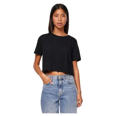 Image of PIECES Women&#039;s Pcsara Short Tee Noos T Shirt, Black, XS