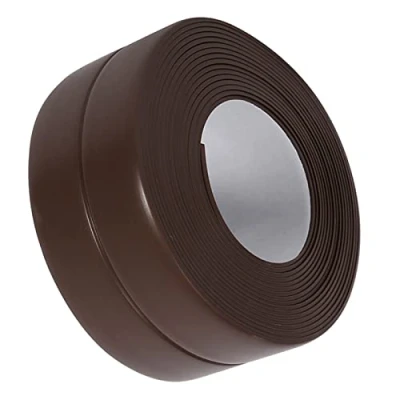 Image of Yosoo Health Gear Caulk Strip, Waterproof Sealant Tape Bath Strip Self Adhesive for Bathroom, Kitchen and Toilet(Brown, 38mm*3.2M)