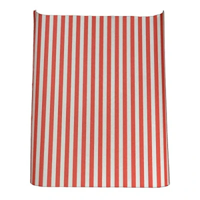 Image of drinkstuff Red Striped Greaseproof Burger Wrap x 1000 Fast Food Paper Sheets
