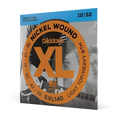 Image of D&#039;Addario EXL140 Nickel Light Top/Heavy Bottom Electric Guitar Strings