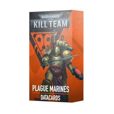 Image of Games Workshop Warhammer 40,000 Kill Team: Datacards Plague Marines (2024 Edition)