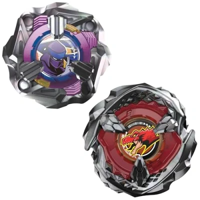 Image of Beyblade X Beat Tyranno 4 70Q &amp; Knife Shinobi 80HN Dual Pack Set
