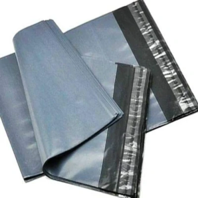 Image of Grey Mailing Bags Strong Poly Postal Postage Post Mail Self Seal (10&quot; x 14&quot; 100)