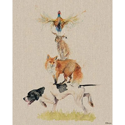 Image of Jane Bannon (Last Laugh Canvas Print, Multi Colour, 40 x 50cm