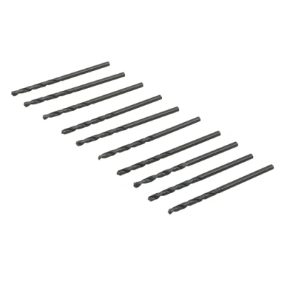 Image of Silverline Metric HSS R Jobber Bits 10pk 2.5mm