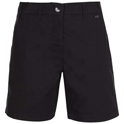 Image of Trespass Womens Shorts Mid Length Water Repellent Trekking Scenario Black
