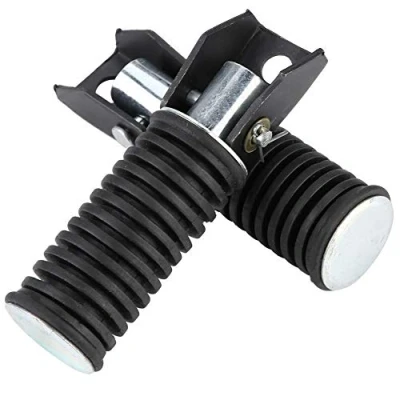 Image of Foot Pegs Pair of Motorcycle Rear Passenger Perfect Decorating Pedal Footrest for GN125/QJ25/GS125/GT125 5