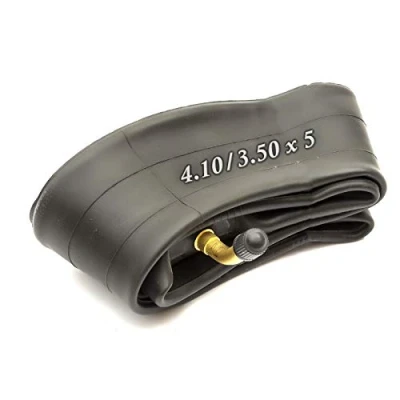 Image of Mobility Scooter Innertube 4.10/3.50x5 Bent Valve 410/350x5 4.10/3.50 5 Fits Inch Wheels