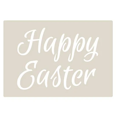 Image of Happy Easter Cake Craft Decorating Stencil