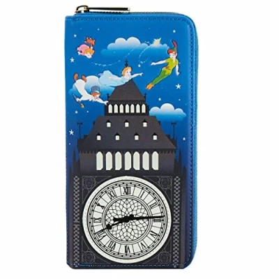 Image of Loungefly Portefeuille Disney Peter Pan Glow Clock 0671803402270