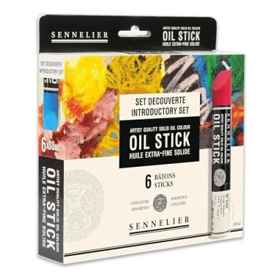 Image of Sennelier Oil Bar Set of 6 x 38ml Sticks