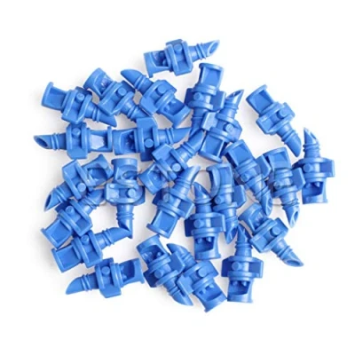 Image of SHOTAY BENGKUI 25Pcs 90 Sprayer Nozzle Jet Mister Cloning Machine Hydroponic Blue