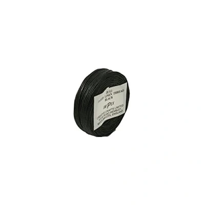 Image of Trimits Waxed Linen Thread Black, 22m by Impex