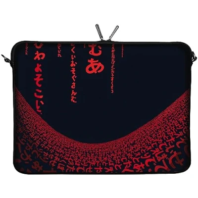 Image of &#039;DIGITTRADE NETBOOK Sleeve Laptop Bag 10 Inches Design Notebook 10.1 Neoprene Tablet Case iPad Black 25.9 cm/10.2 Matrix LS109