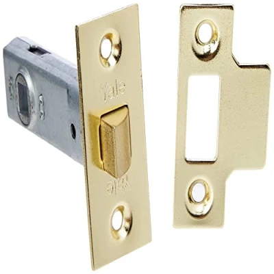 Image of Yale Locks YALPM888B30 3 Inch Brass Finish Mortice Latch