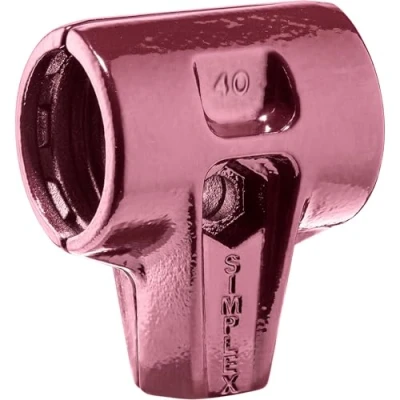 Image of Halder 3011040 40 mm 3011 EH Stainless Steel Soft Face Mallet Housing Multi Colour