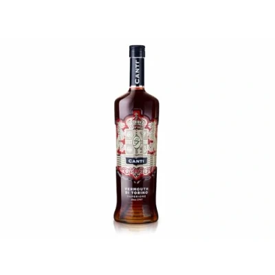 Image of Canti Superior Red Vermouth from Turin 18%, Citrusy Aperitif, Notes of Spices, China, and Roman Wormwood, 1x1L