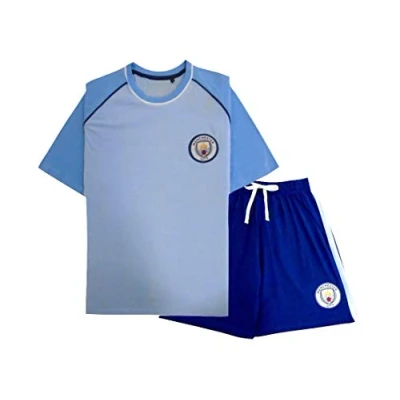 Image of MANCHESTER CITY Men&#039;s Football Pyjama XL Blue