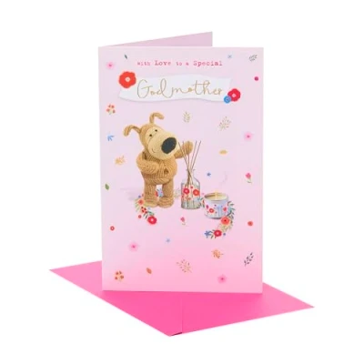 Image of Boofle Mother&#039;s Day Card For Godmother With A Candle